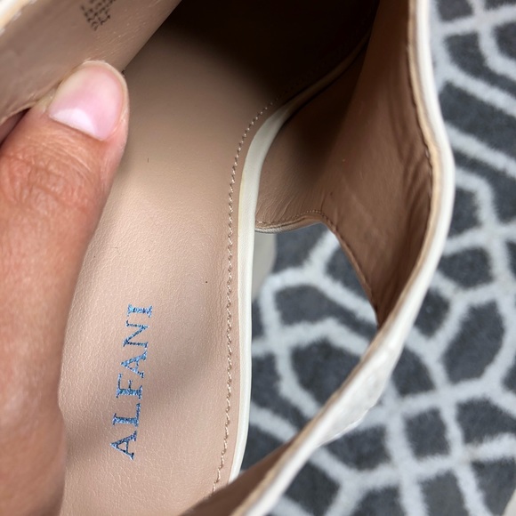 Alfani Leather Mule Slingback Heels - Picture 5 of 8